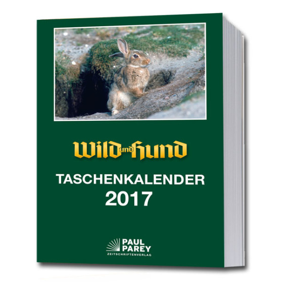 WILD UND HUND Taschenkalender 2017