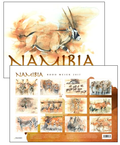 Namibia-Kalender von Bodo-Meier 