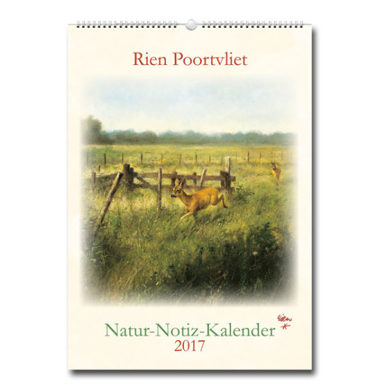Rien Poortvliets Natur-Notiz Kalender 2017